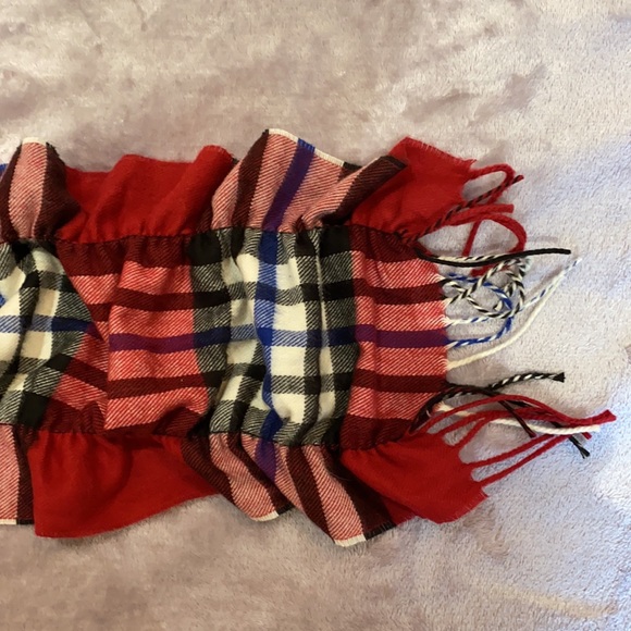 Plaid neck scarf - Picture 2 of 3